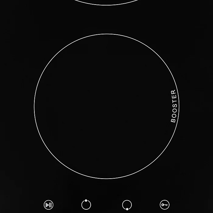 Krona FORTE 30 BL Детальное фото товара: Krona FORTE 30 BL индукционная поверхность