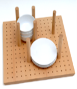 Детальное фото товара: FIT вставка для тарелок и кастрюль 600, LegraBox Blum (ограничители докупаются отдельно)