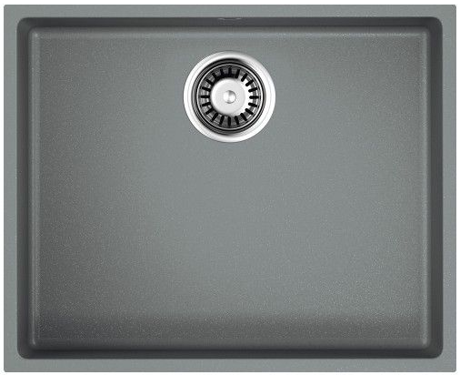 Фото товара: Omoikiri Bosen 54-U-GR, мойка, гранит, leningrad grey