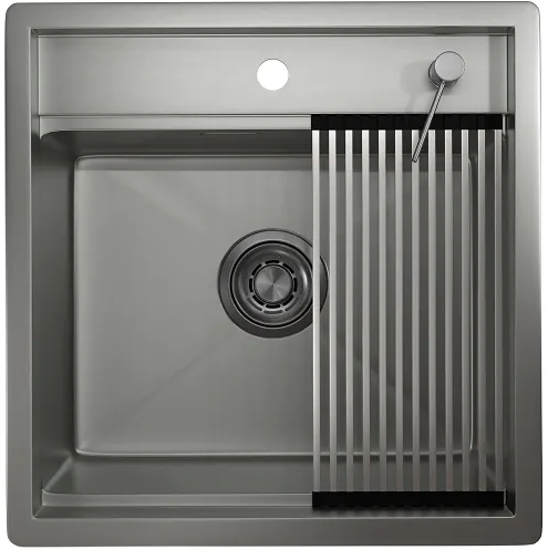 Детальное фото товара: GRANULA 5051 мойка, сталь матовая