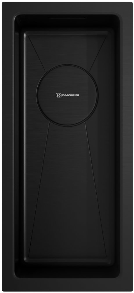 Фото товара: Omoikiri Taki 20-U/IF-GB, мойка, нержавеющая сталь/графит