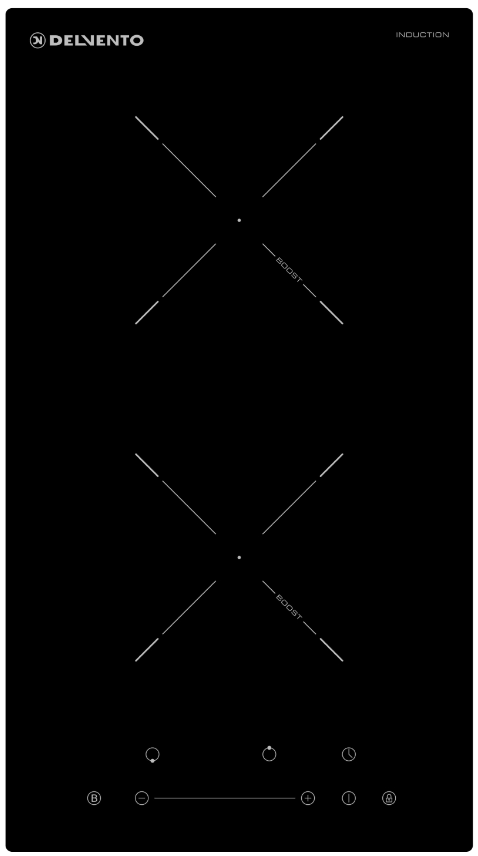 Фото товара: Delvento V30I72S210 индукционная поверхность