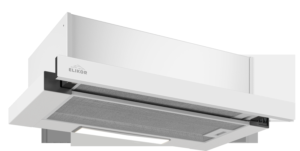 Elikor Slide Glass 60П-1000 белый/белый Фото товара: Elikor Slide Glass 60П-1000 белый/белый