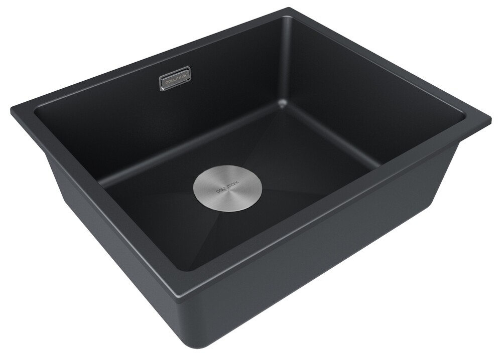 Детальное фото товара: Paulmark LUMI 55UNI, мойка, гранит, антрацит