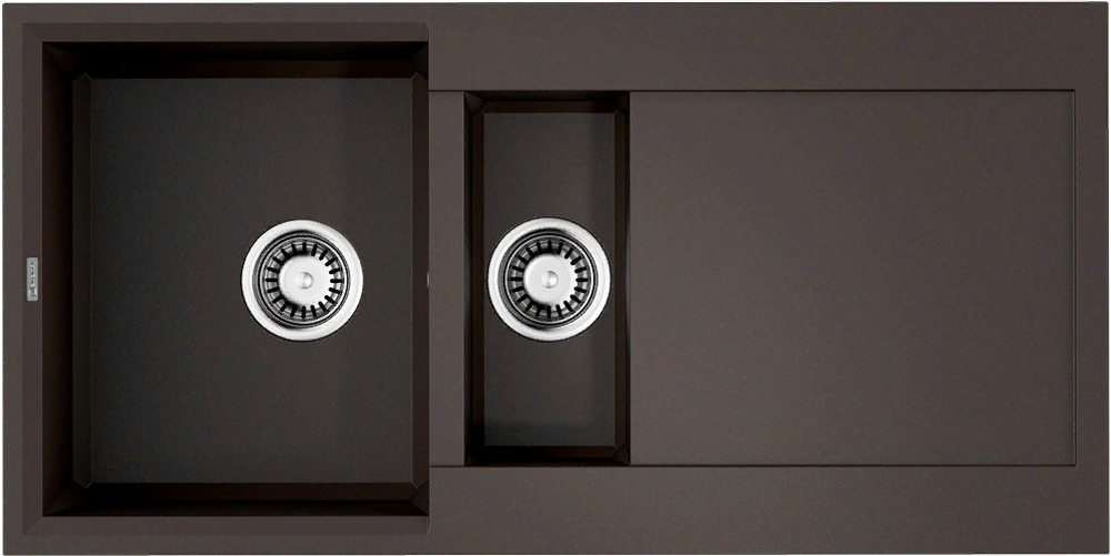 Фото товара: Omoikiri Sakaime 100-2-ES, мойка, гранит, espresso