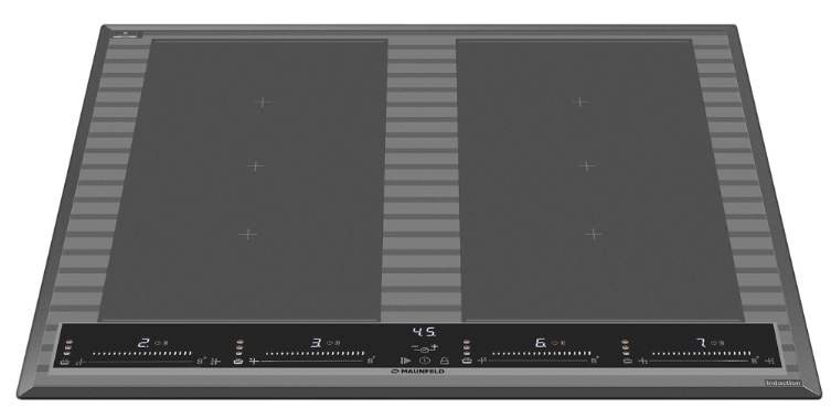 Детальное фото товара: Maunfeld CVI594SF2MDGR LUX индукционная поверхность