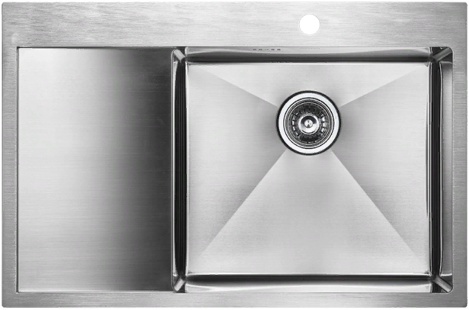 Фото товара: Paulmark KRONER 78F, мойка, нержавеющая сталь брашированная
