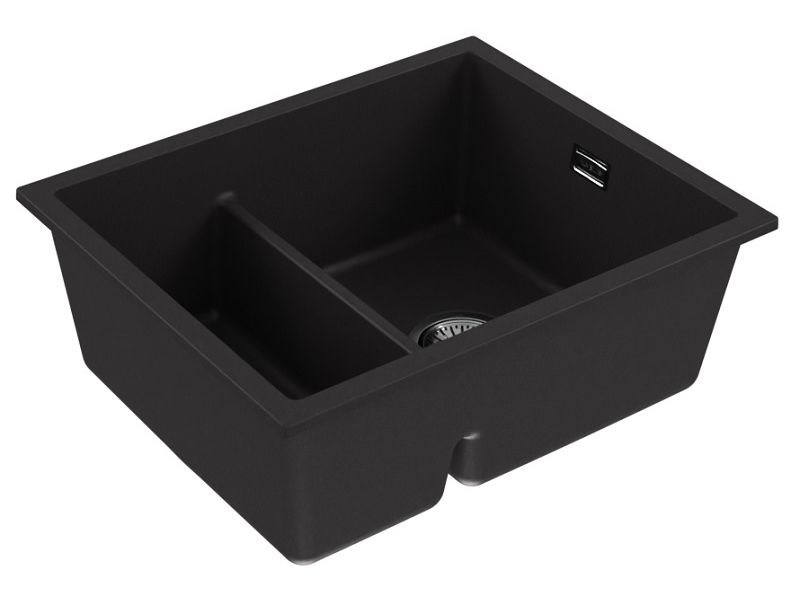 Детальное фото товара: ALVEUS OMNI 50 GRANITAL CARBON-G91, мойка, гранит, черный (в комплекте с сифоном 1150202)