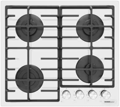 Фото товара: HOMSair HGE643GWH газовая поверхность