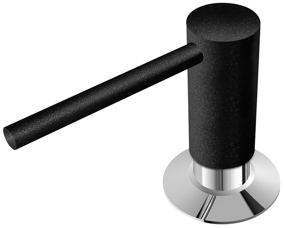 Franke Comfort, дозатор для моющего средства, оникс Детальное фото товара: Franke Comfort, дозатор для моющего средства, оникс