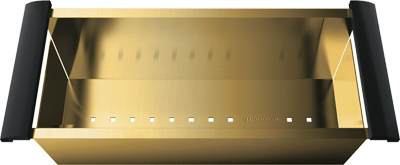 Фото товара: Omoikiri CO-02-PVD-LG, коландер, нержавеющая сталь/светлое золото