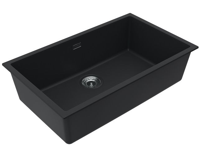 Детальное фото товара: ALVEUS OMNI 40 GRANITAL DEEP BLACK-G90, мойка, гранит, темно-черный (в комп. с сифоном 1145083)