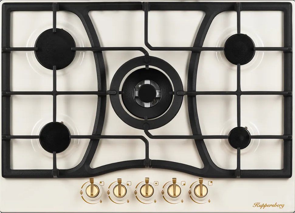 Фото товара: Kuppersberg FS 703 C Bronze газовая поверхность