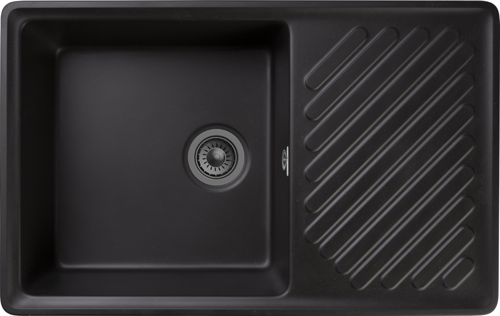 Фото товара: GranFest QUARZ GF-ZL-52, мойка, гранит, черный