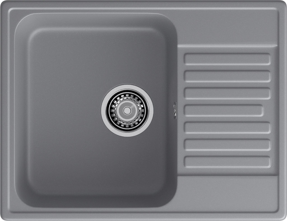 Фото товара: GranFest QUARZ GF-Z13, мойка, гранит, темно-серый