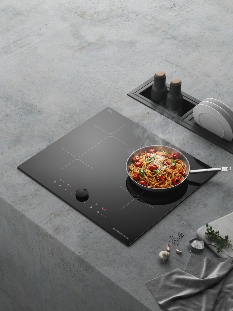 Детальное фото товара: Kuppersberg ICI 608 Black R индукционная поверхность