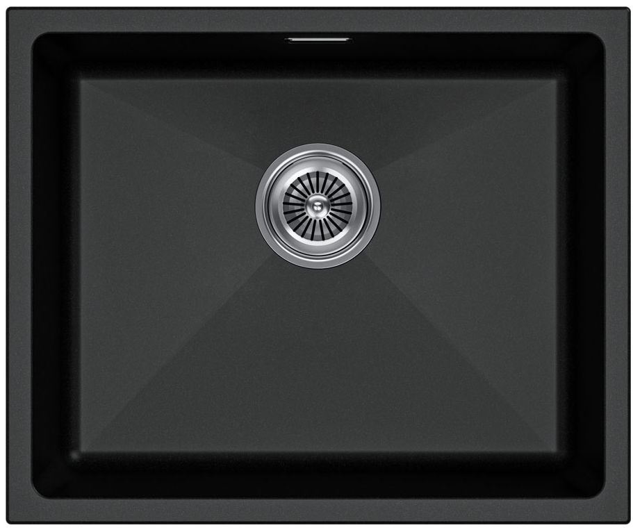 Детальное фото товара: Paulmark LUMI 55UNI, мойка, гранит, черный