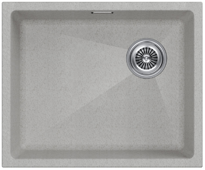 Детальное фото товара: Paulmark LUMI 55UNI-SKEW, мойка, гранит, бежевый