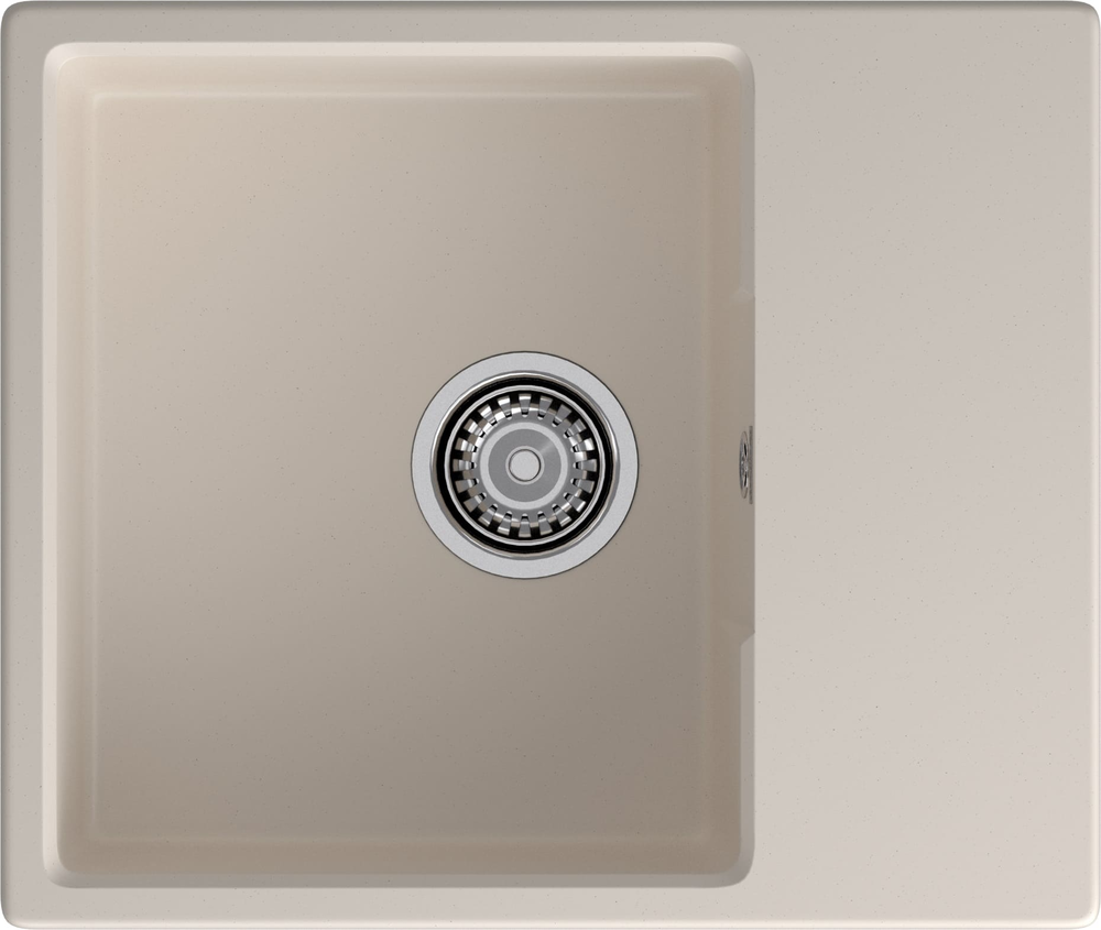 Фото товара: GranFest URBAN GF-UR-658L, мойка, гранит, белый