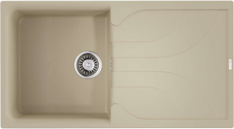 Фото товара: Omoikiri Yasugata 100-BE, мойка, гранит, ваниль