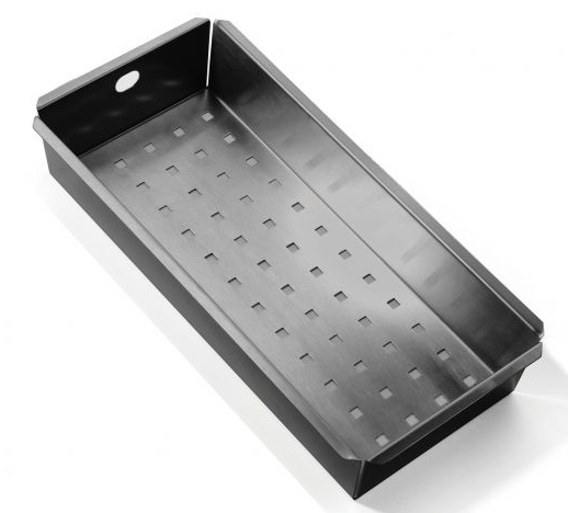 Фото товара: ALVEUS коландер для мойки, нержавеющая сталь Antracite 400X170
