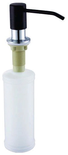 ALVEUS CALLAS 0,32L G91 CARBON, дозатор для моющего средства, черный Детальное фото товара: ALVEUS CALLAS 0,32L G91 CARBON, дозатор для моющего средства, черный