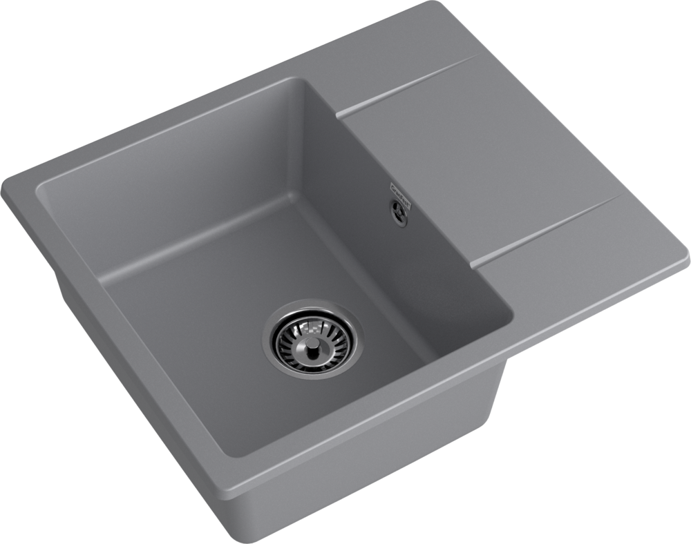 GranFest URBAN 258L, мойка, гранит, темно-серый Детальное фото товара: GranFest URBAN 258L, мойка, гранит, темно-серый