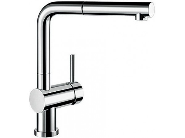Фото товара: Blanco Linus-S, смеситель, хром, рычаг справа