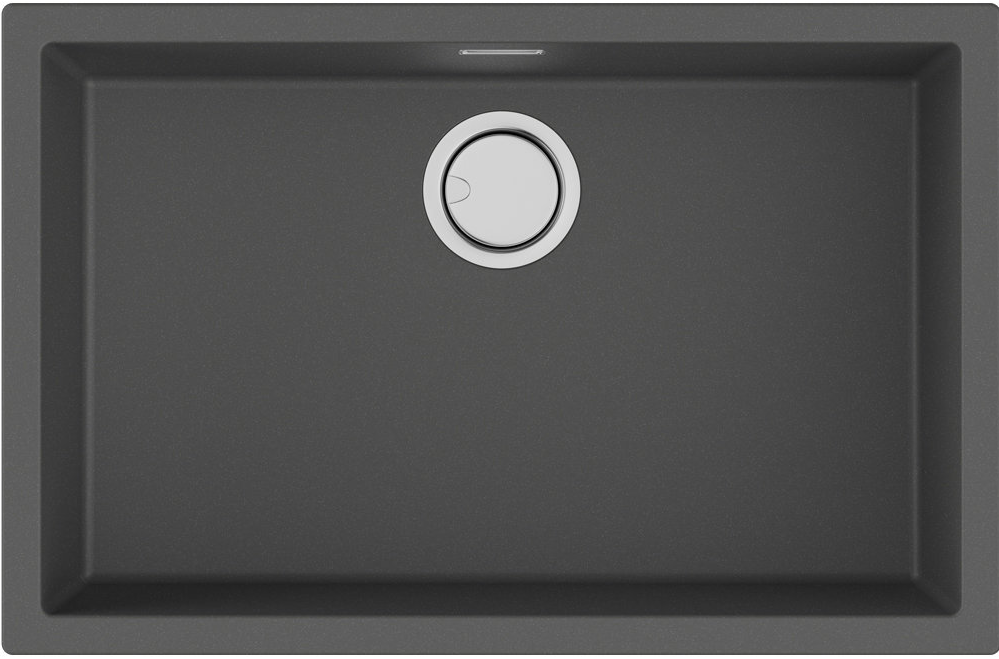 Фото товара: Omoikiri Yamakawa 75T-U/I-PL, мойка, гранит, платина