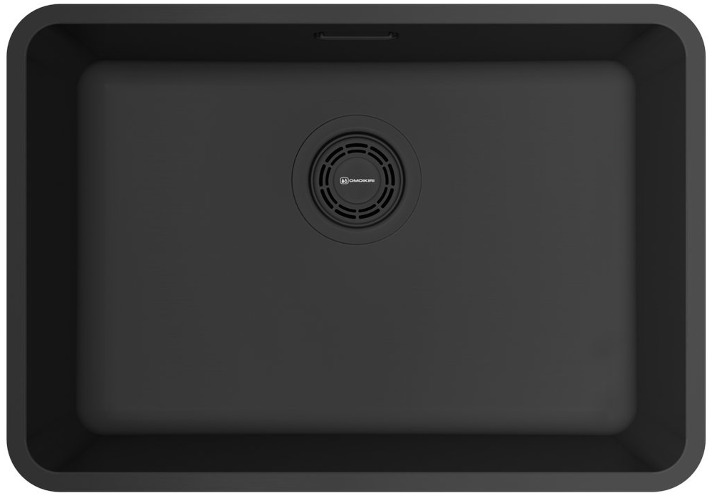 Фото товара: Omoikiri Omi 53-U/I-GB Ultra Mini, мойка, нержавеющая сталь/графит