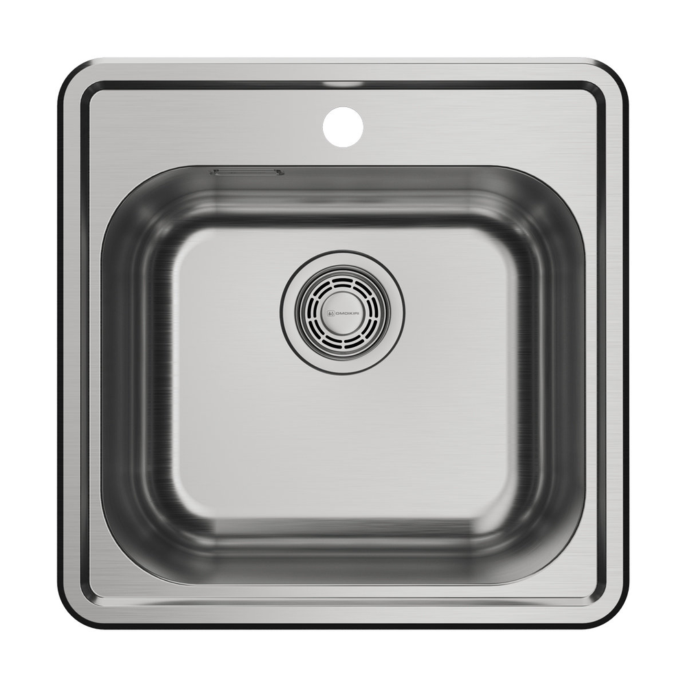 Фото товара: Omoikiri Notoro 48-IN, мойка, нержавеющая сталь/нержавеющая сталь
