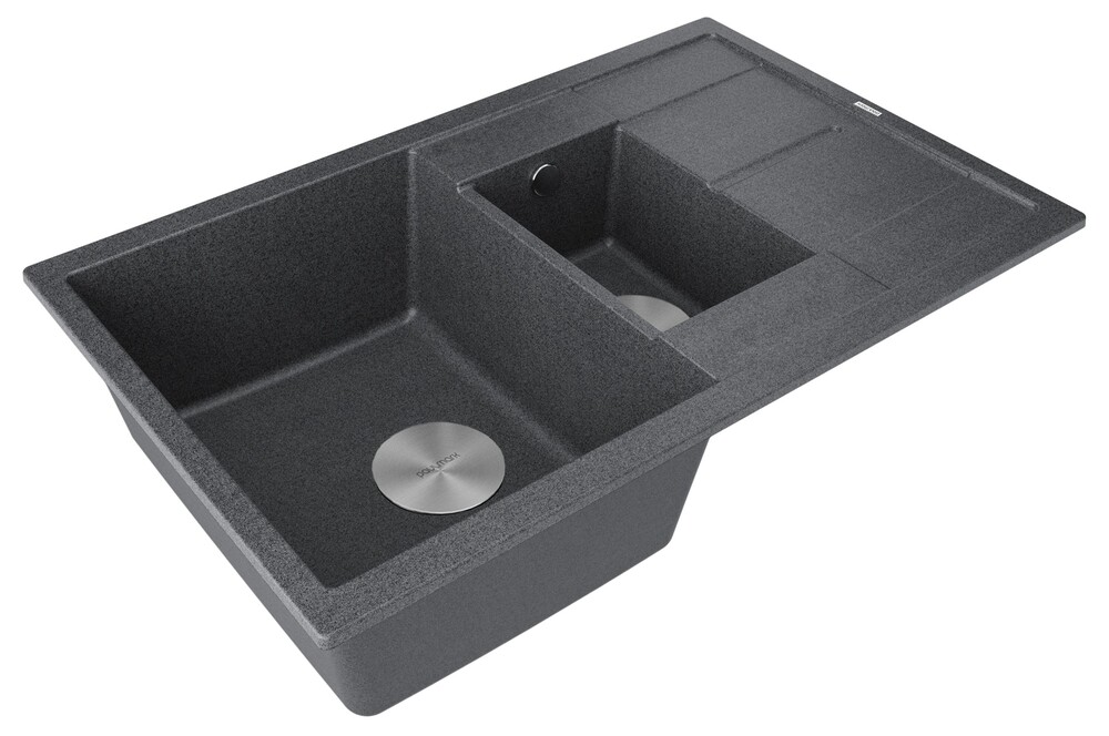 Детальное фото товара: Paulmark FLUGEN 60/1,5, мойка, гранит, графит