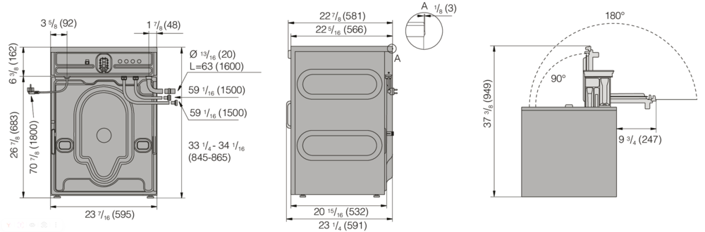 Детальное фото товара: ASKO TDC1773VF.S