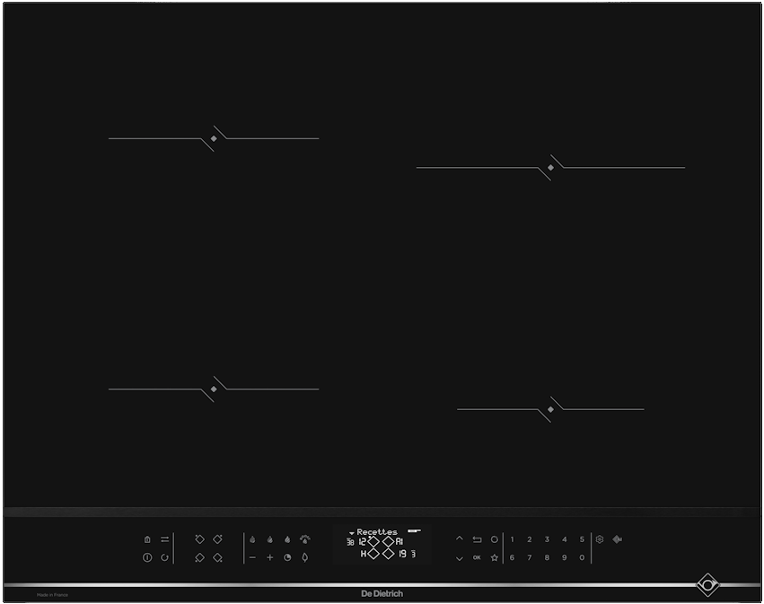 Фото товара: De Dietrich DPI4420X индукционная поверхность