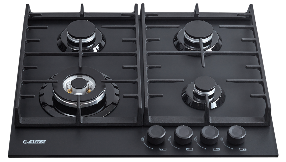 Детальное фото товара: EXITEQ EXH-207 black matt газовая поверхность