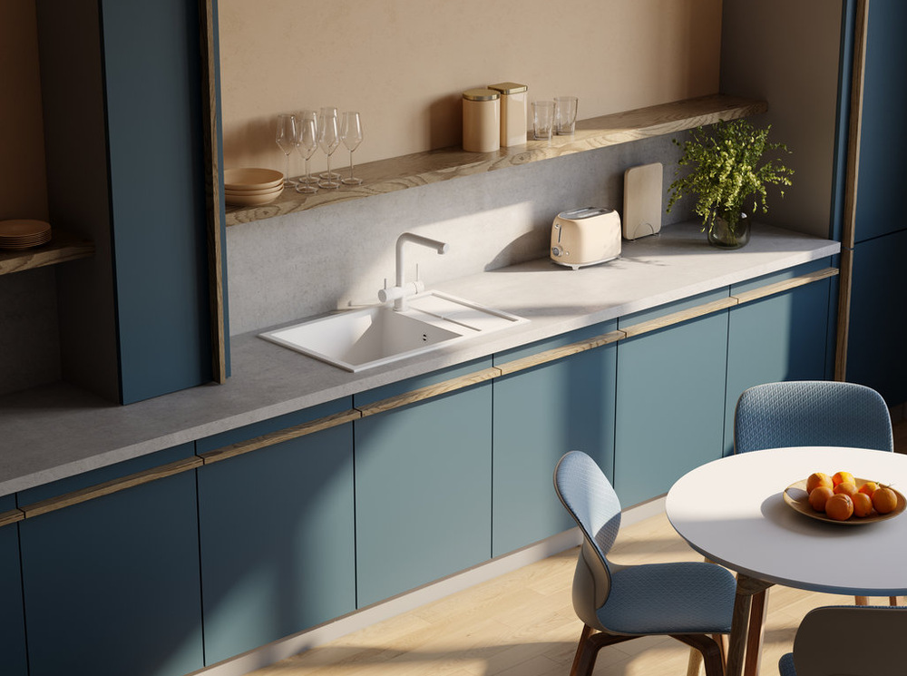 Детальное фото товара: Omoikiri Sumi 78A-LB-WH, мойка, керамика, белый