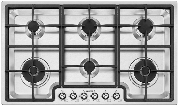 Фото товара: Smeg PGF962 газовая поверхность