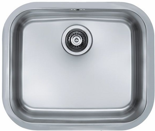Фото товара: ALVEUS VARIANT 10 FS SAT-90, мойка, нержавеющая сталь сатин (в комплекте с сифоном 1130550) 
