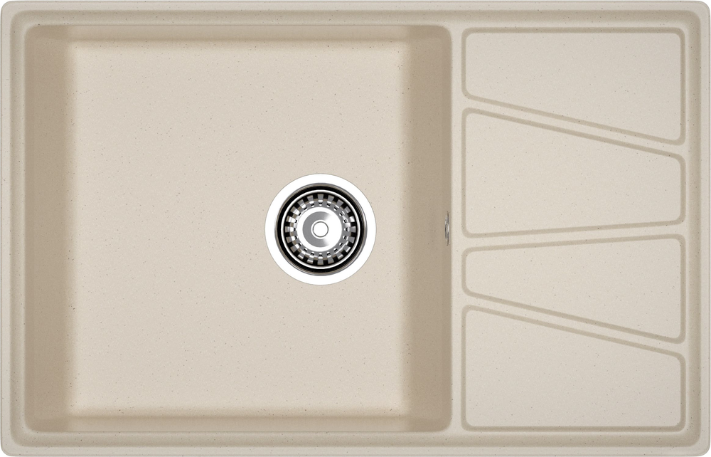 GranFest VERTEX GF-V-780L, мойка, мрамор, кашемир Детальное фото товара: GranFest VERTEX GF-V-780L, мойка, мрамор, кашемир