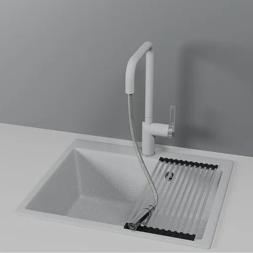 Детальное фото товара: GRANULA 8173 смеситель, гранит, базальт