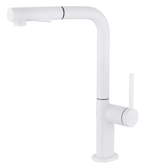 Фото товара: Paulmark NEO, смеситель, белый матовый