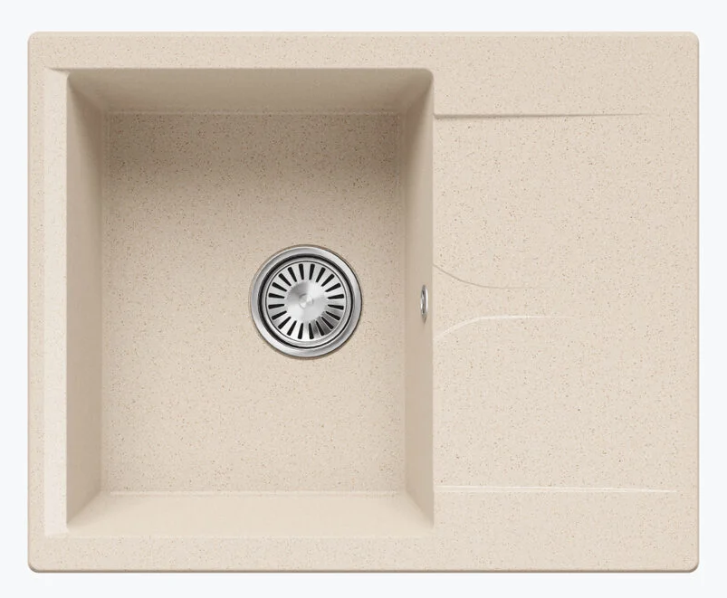 Polygran GALS-620, мойка, мрамор, кремовый 327 Фото товара: Polygran GALS-620, мойка, мрамор, кремовый 327