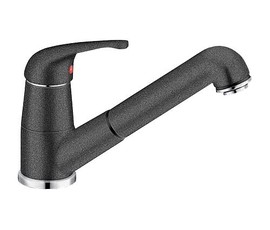 Фото товара: Blanco Daras-S, смеситель, гранит, антрацит