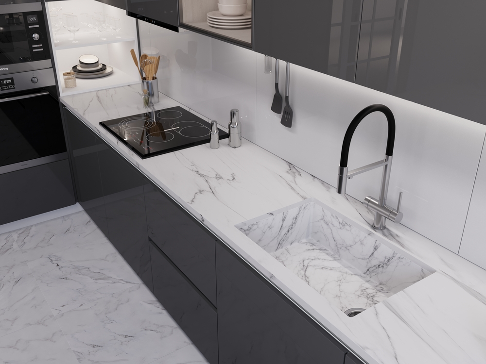 Детальное фото товара: Emar EMB-660(UN) White Elegant, мойка, нержавеющая сталь, белый