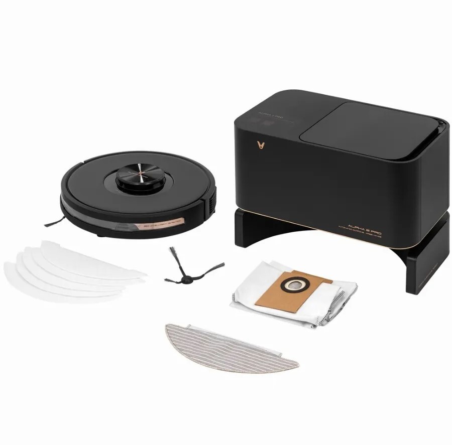 Детальное фото товара: Viomi Robot Vacuum Alpha 2 Pro Black