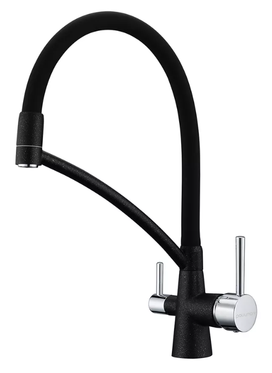 Фото товара: Paulmark SIEGEN, смеситель, гранит, черный