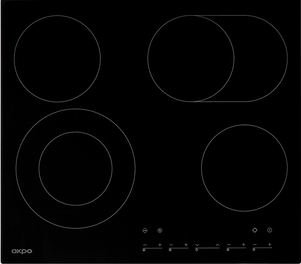 Фото товара: AKPO PKA 609215K BL стеклокерамическая поверхность