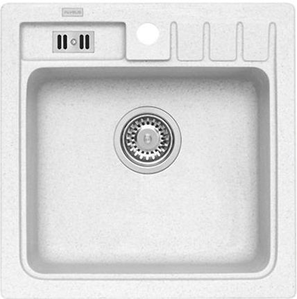Детальное фото товара: ALVEUS NIAGARA 20, мойка, гранит, белый (в комплекте с сифоном 1105419)