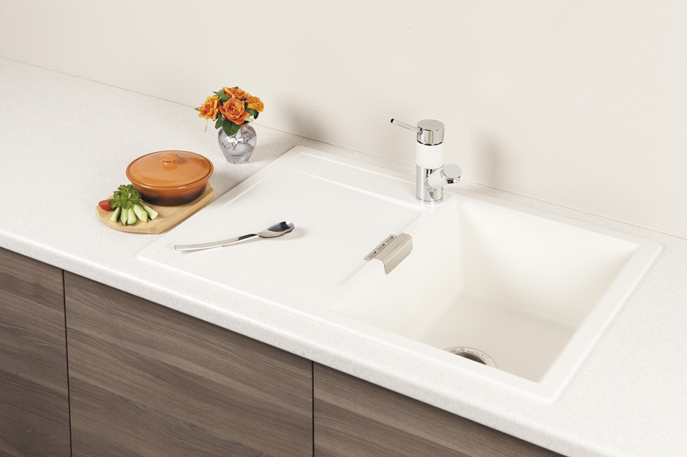 Детальное фото товара: Schock Eton 45 D, мойка, гранит, магнолия