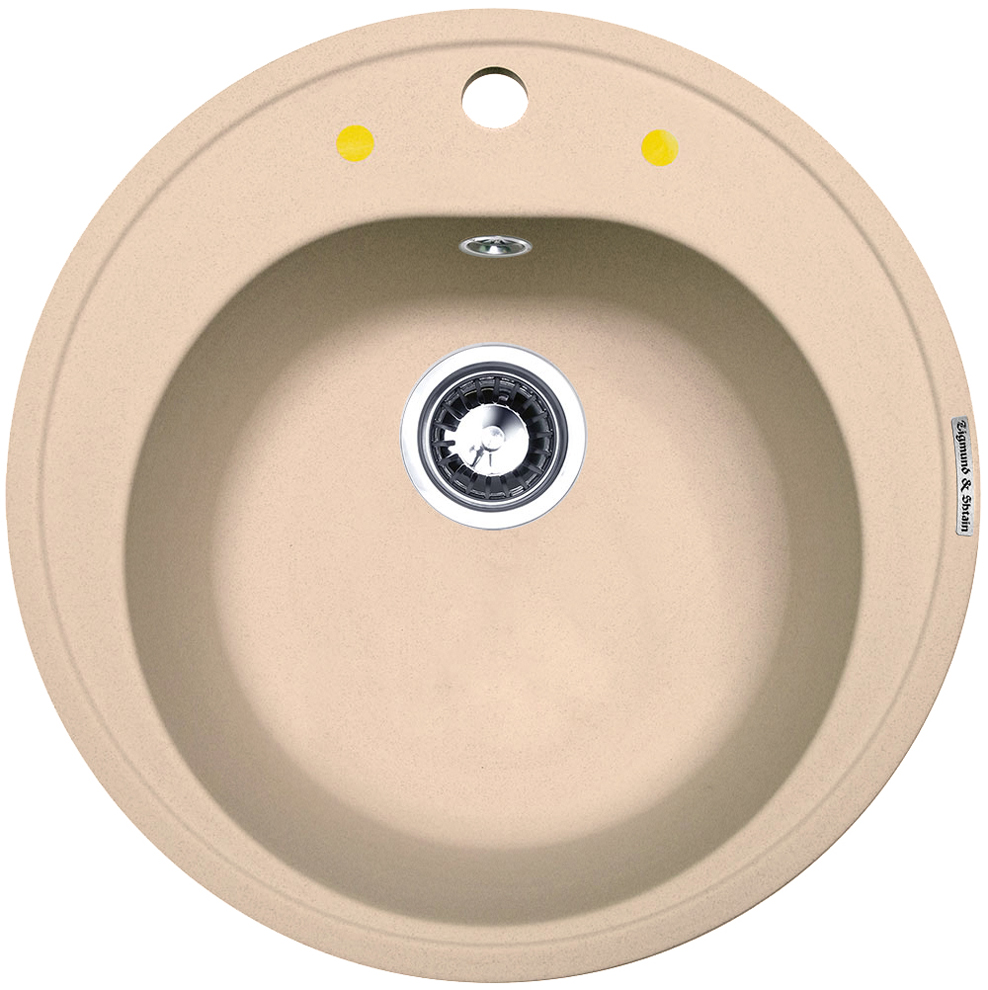 Фото товара: Zigmund & Shtain KREIS 505, мойка, топленое молоко